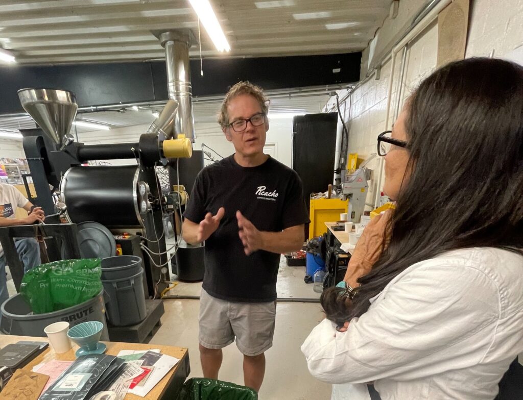 coffee roasting in New Mexico